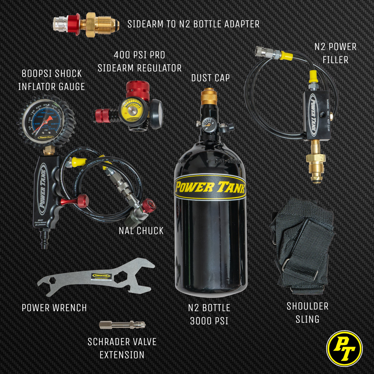 Shock Boss V2 - Portable Nitrogen Shock Tuning Kit