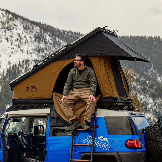 NIMBUS HARDSHELL ROOF TOP TENT (SAVE UP TO $400! DISCOUNT APPLIED IN CART!)