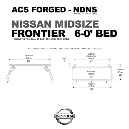 Active Cargo System - FORGED NO DRILL - Nissan