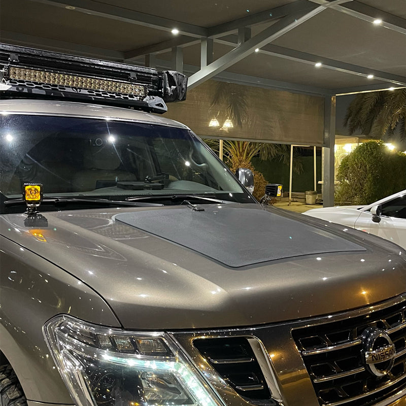 Nissan Patrol Y62 (2010-2019) Lensun 90W Bonnet Flexible Solar Panel