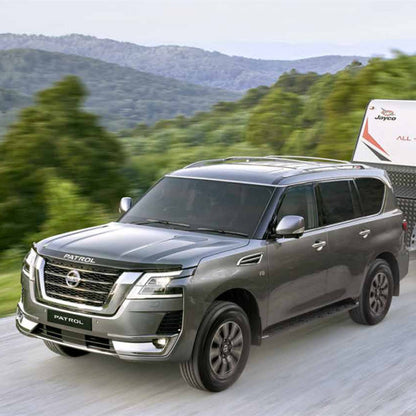 Nissan Patrol Y62 (2020-Present) Lensun 60W Hood Flexible Solar Panel-1