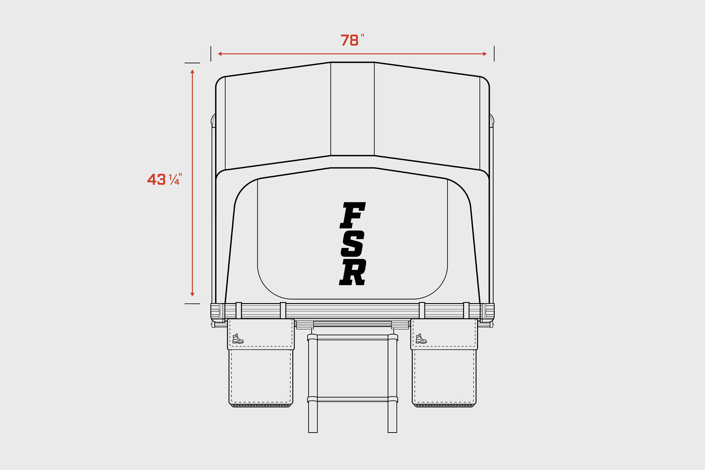 Nova King - Hybrid Foldout Rooftop Tent