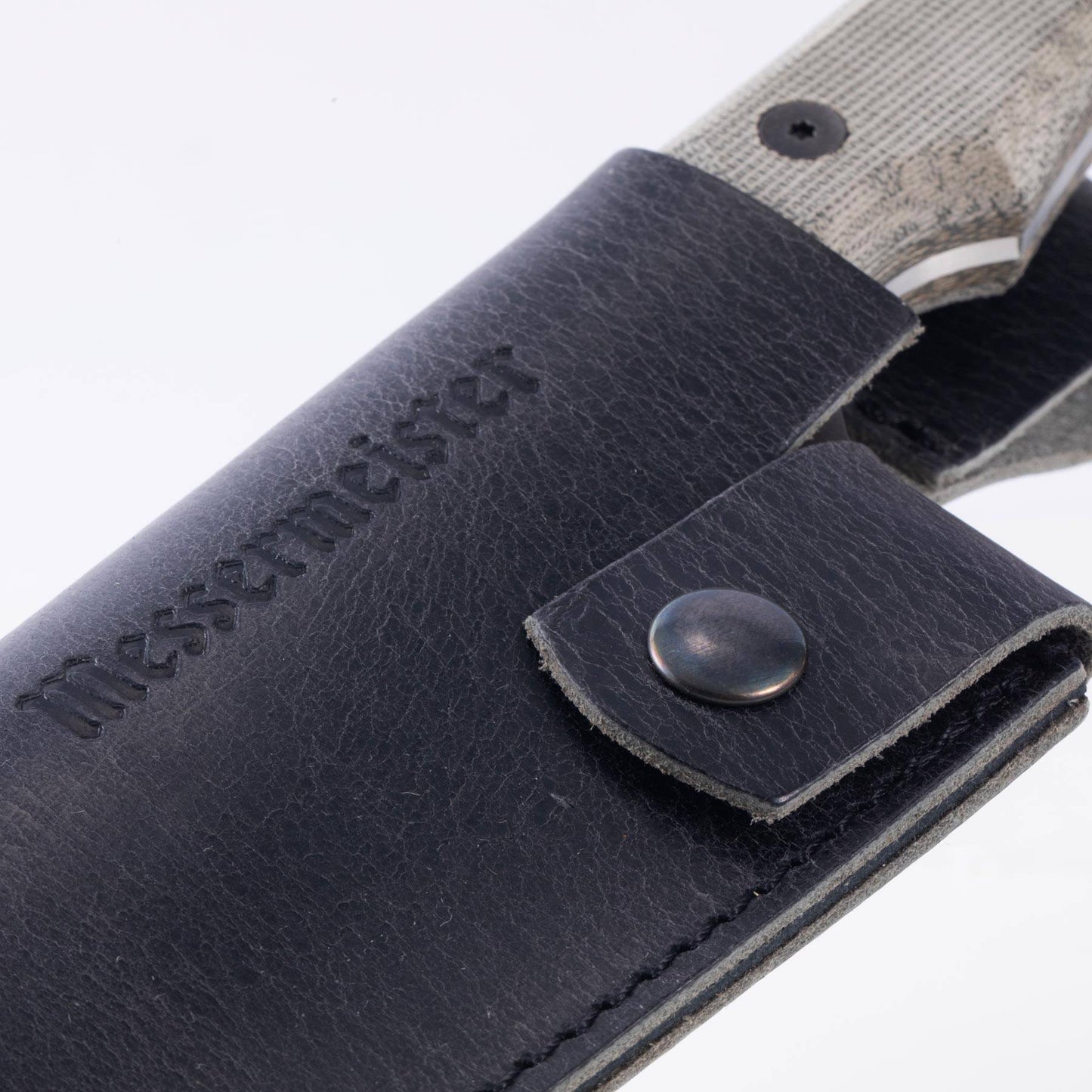 Leather Belt Sheath for Overland Camp Knife