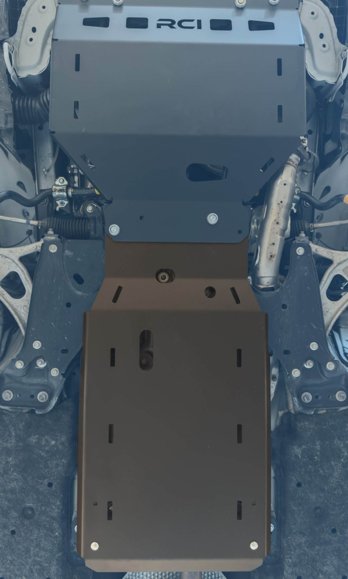 Transmission Skid Plate | 20-25 Subaru - 3/16" 5052 Aluminum - Black Powdercoat