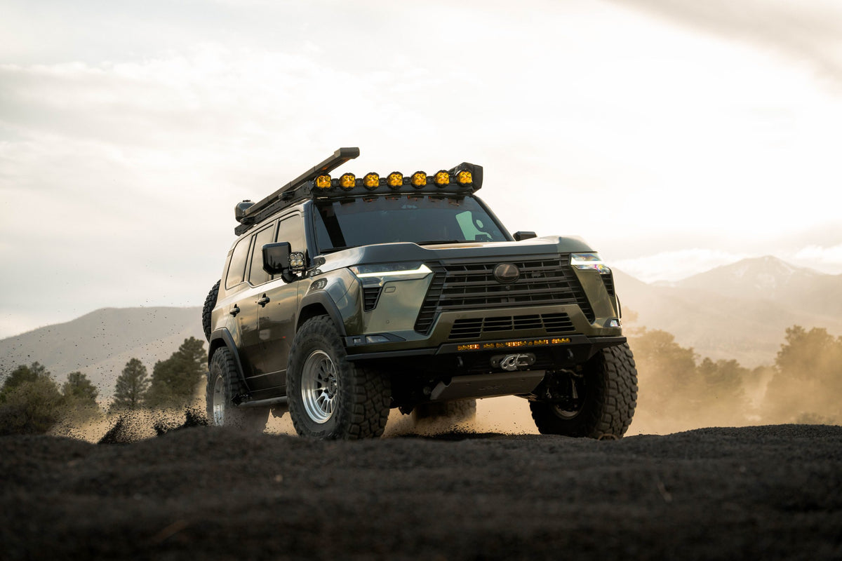 Prinsu Front-Facing Light Bar Brackets | Baja LP4 Light Pods