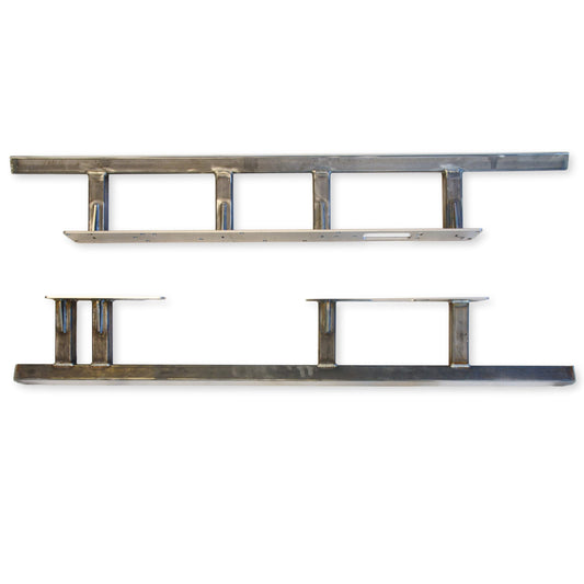 Low-Pro Rock Rails | 10-24 4Runner - Bare Metal