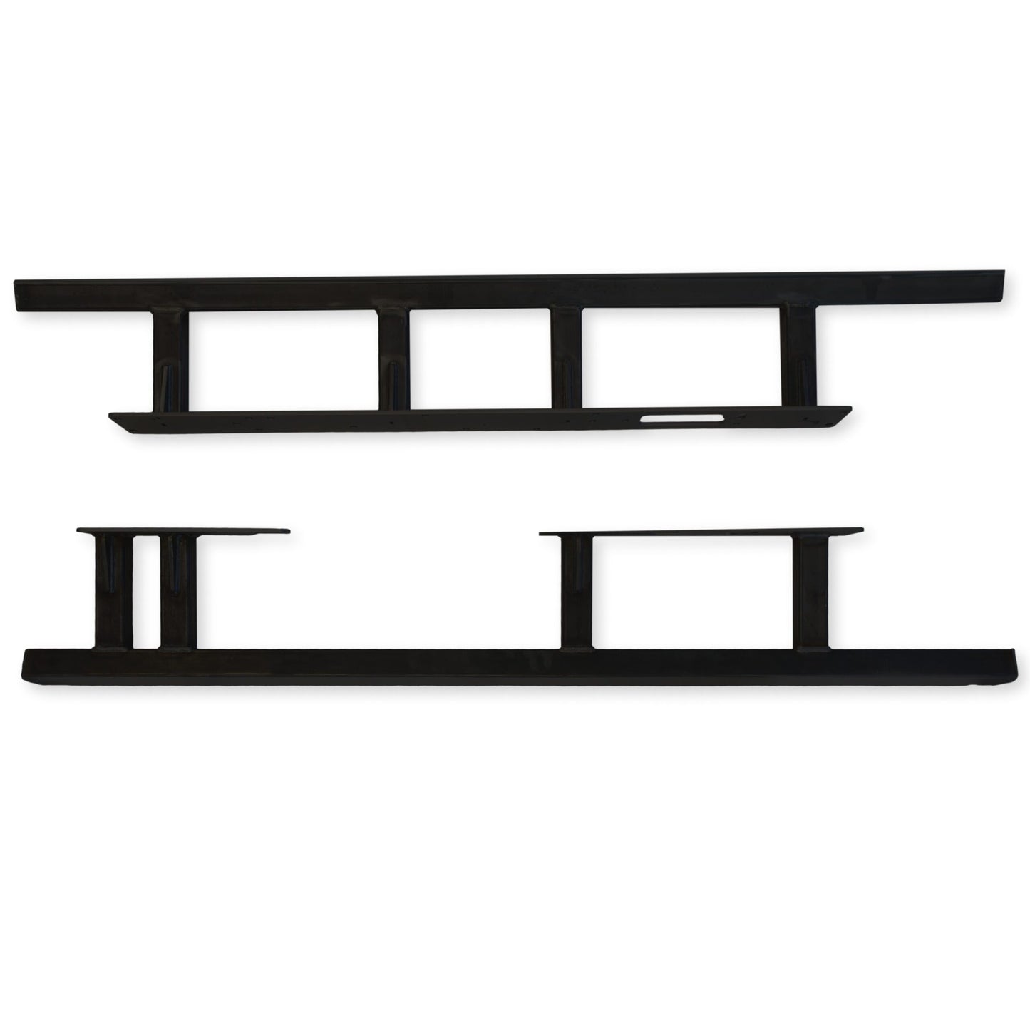 Low-Pro Rock Rails | 10-24 4Runner - Satin Black Powdercoat