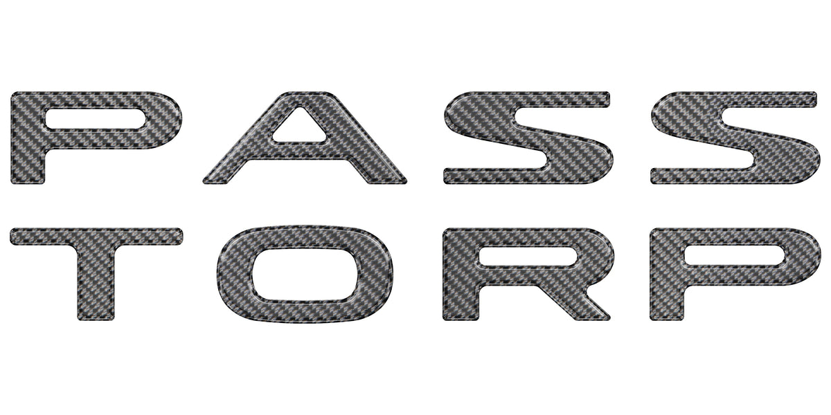 Liftgate Letter Inserts Fits 2026-2027 Honda Passport