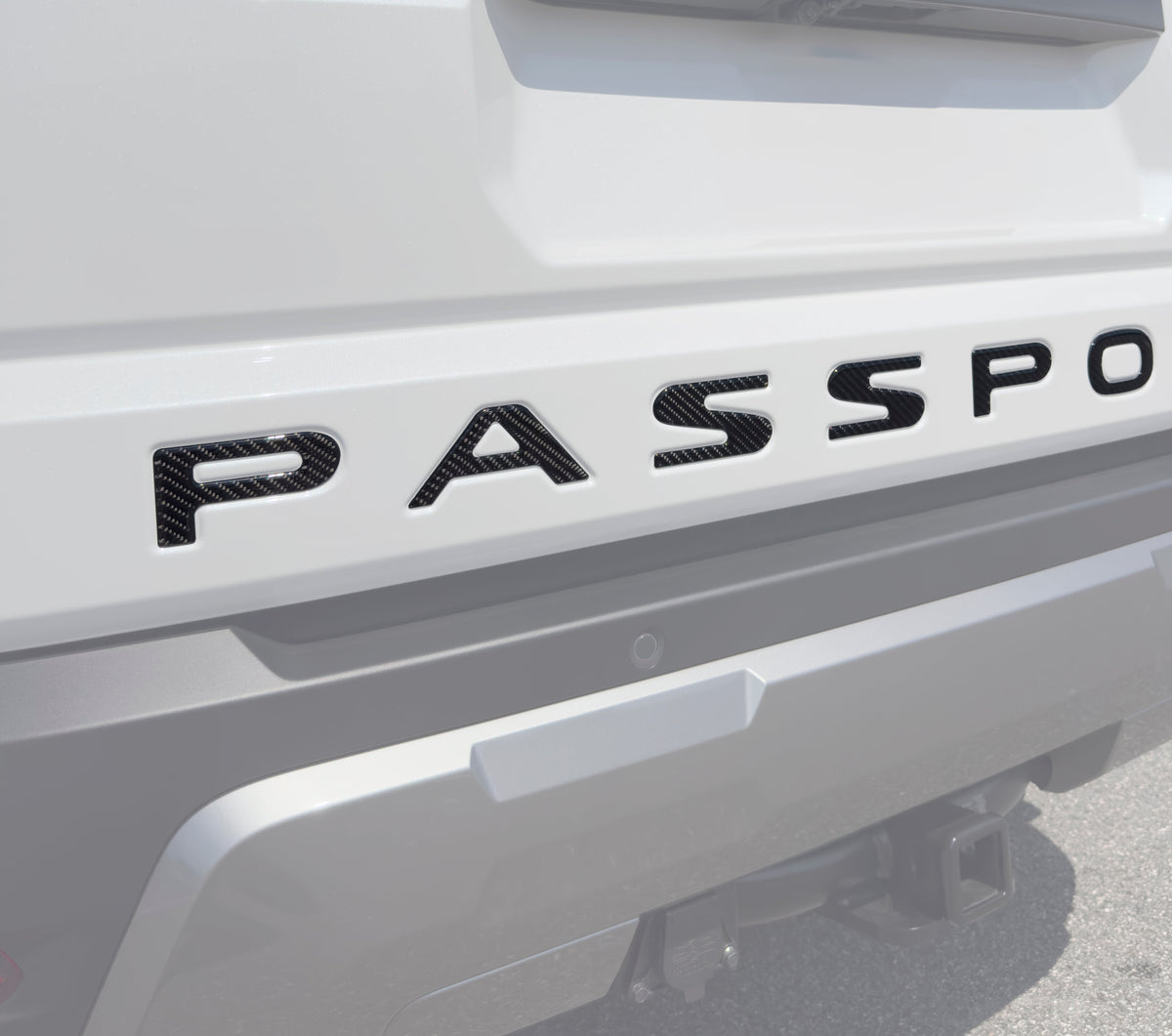 Liftgate Letter Inserts Fits 2026-2027 Honda Passport