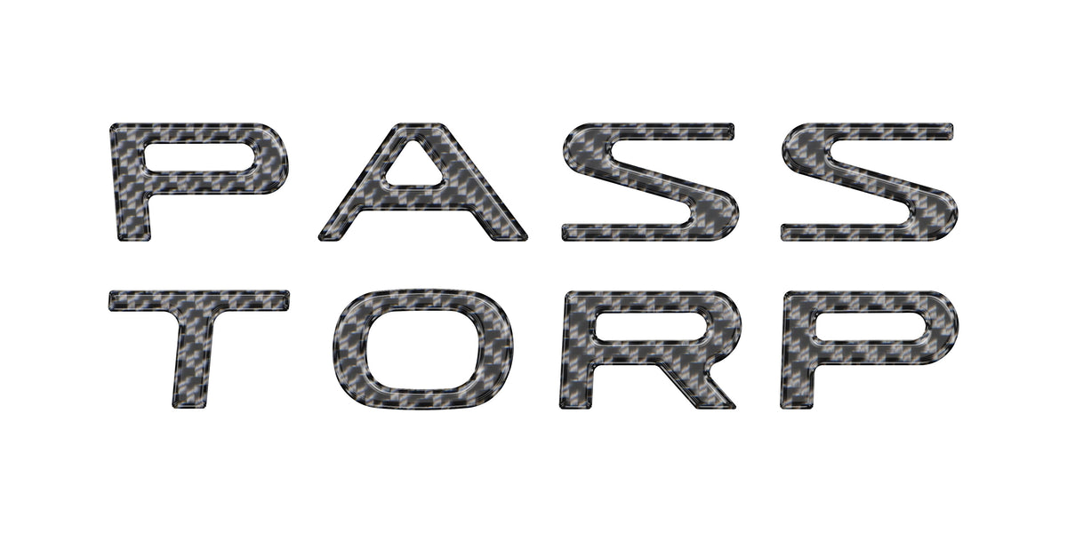 Front Bumper Letter Inserts Fits 2026-2027 Honda Passport