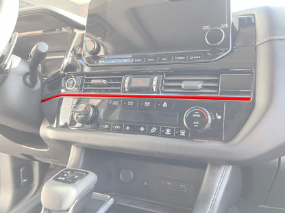 Climate Control Line Accent Trim Fits 2022-2025 Nissan Pathfinder