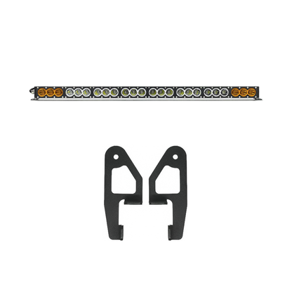 Premium Roof Rack Front Light Bar Kit for 2005-2023 Toyota Tacoma