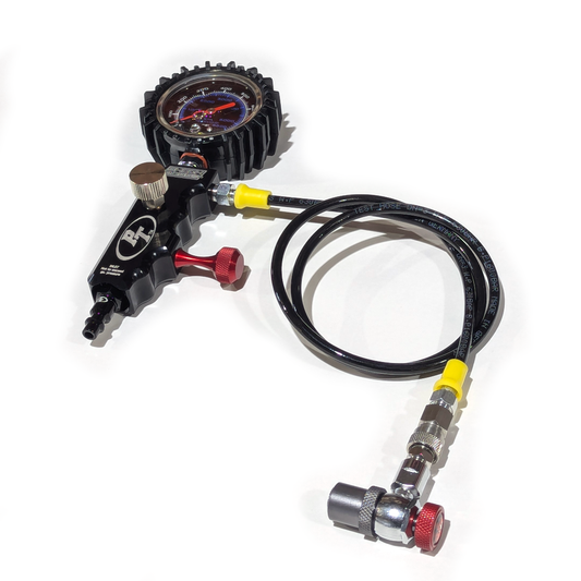 Shock Inflator with Gauge Tool