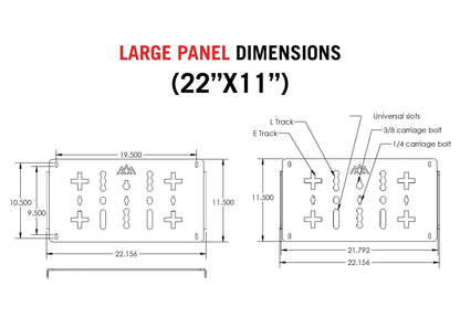 DRIFTR Roof Rack Deck Accessory Panels