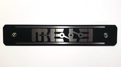 Subaru MeLe Plate Delete Front Mele Design Firm