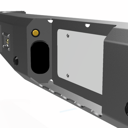Gauntlet Rear Bumper for 2020+ Jeep Gladiator JT