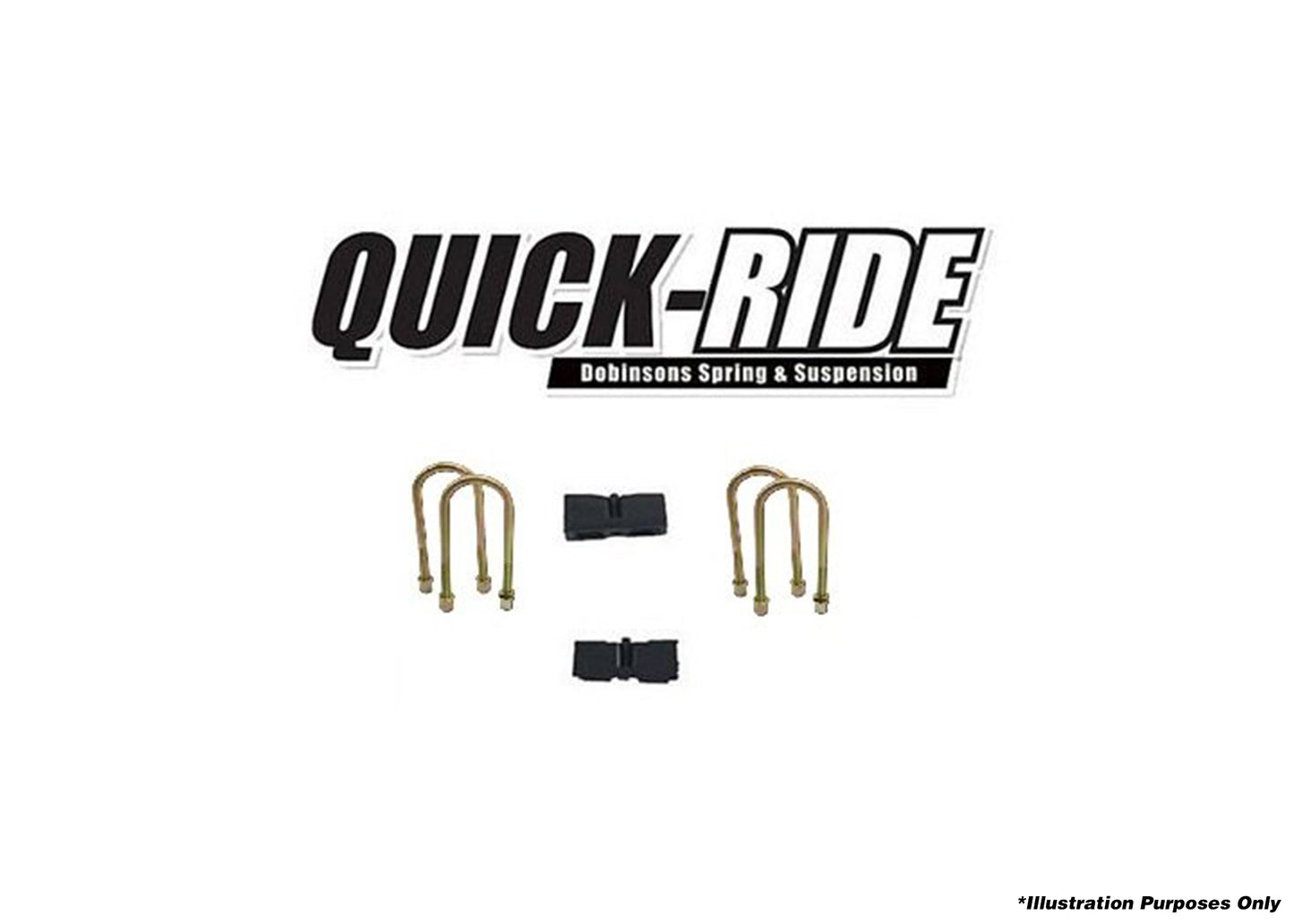 DOBINSONS 2" QUICK RIDE KIT INCLUDES U-BOLTS - QR19-502K