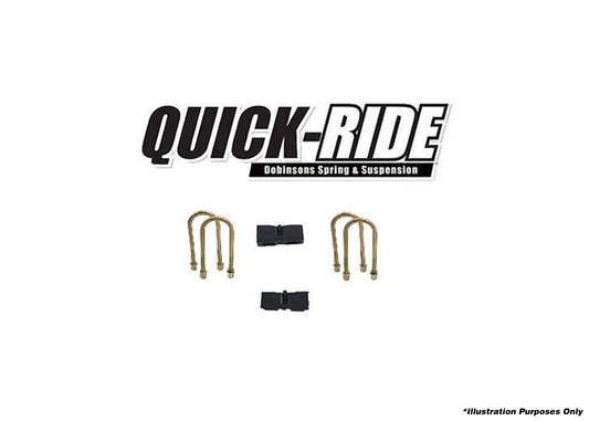 DOBINSONS 2" QUICK RIDE KIT INCLUDES U-BOLTS - QR09-583K