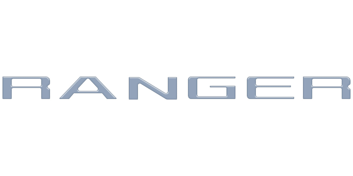 Tailgate Letter Inserts Fits 2019-2023 Ford Ranger
