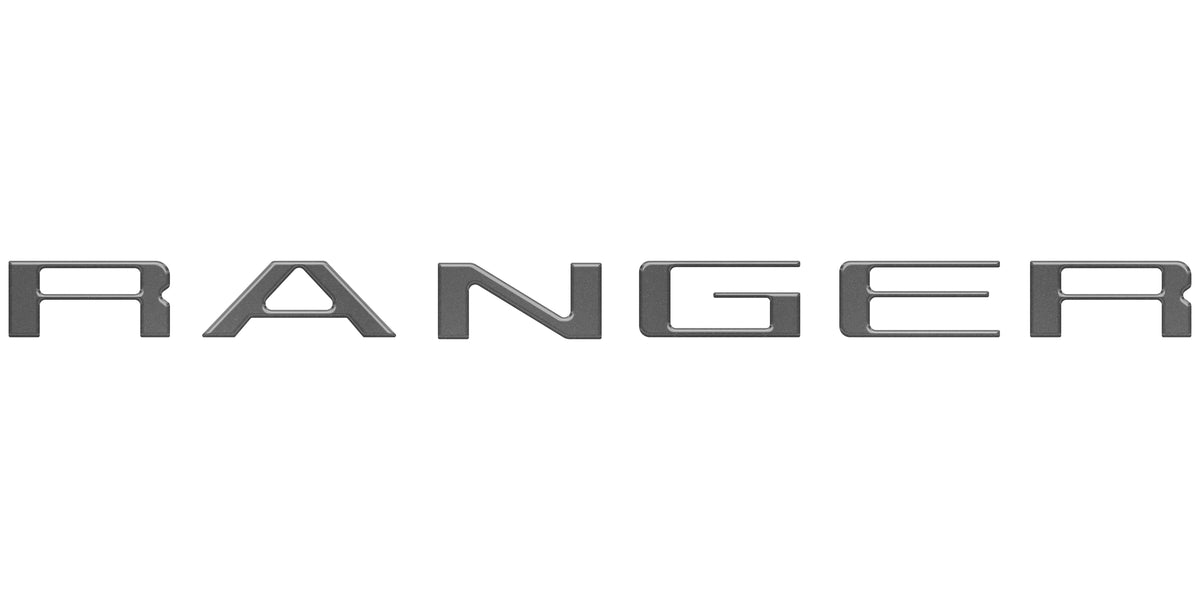 Tailgate Letter Inserts Fits 2019-2023 Ford Ranger