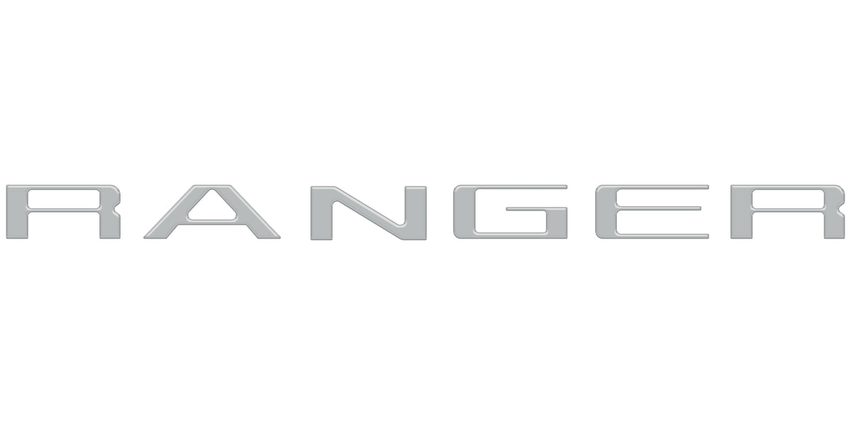 Tailgate Letter Inserts Fits 2019-2023 Ford Ranger