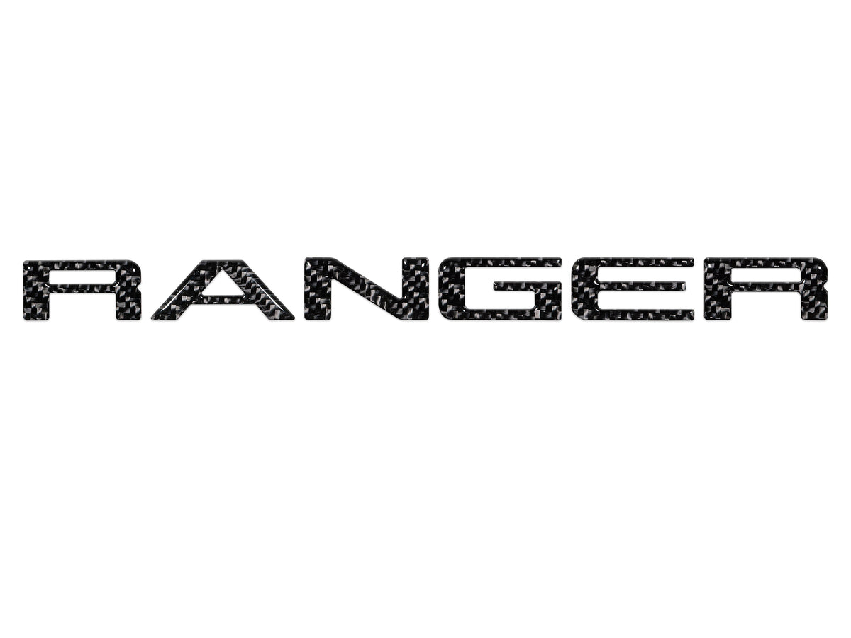 Front Grille Inserts Letter Inserts Fits 2019-2023 Ford Ranger