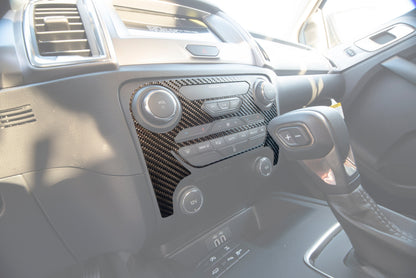 Climate Control Accent Overlay Fits 2019-2023 Ford Ranger