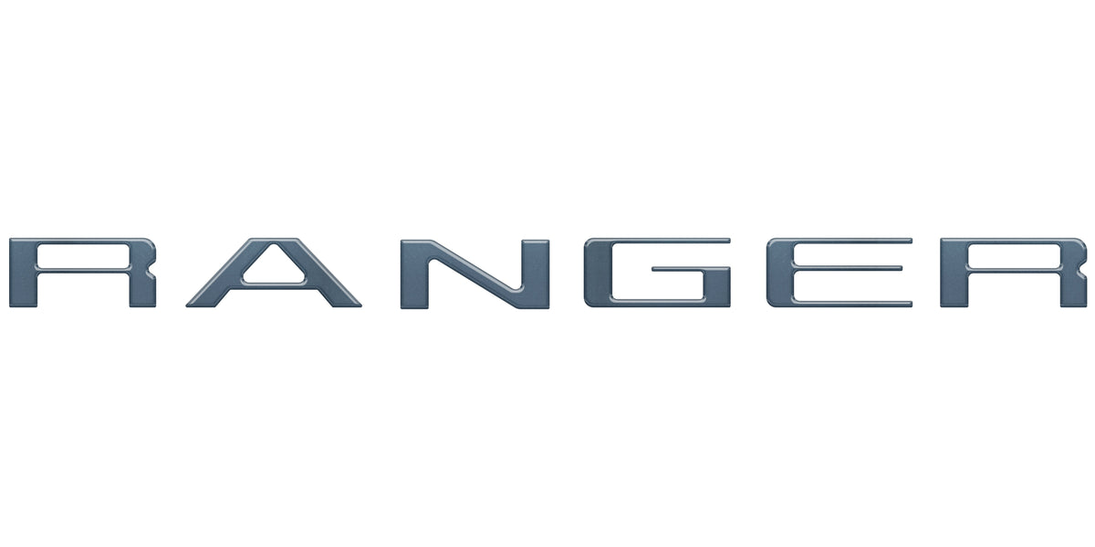 Tailgate Letter Inserts Fits 2024-2027 Ford Ranger