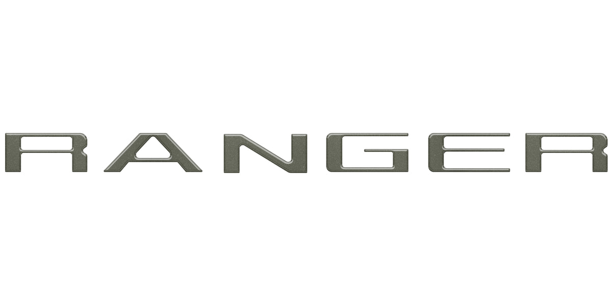 Tailgate Letter Inserts Fits 2019-2023 Ford Ranger