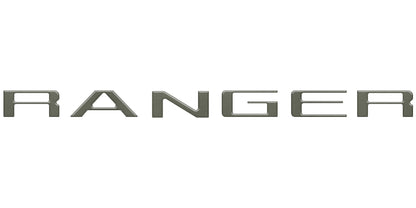 Tailgate Letter Inserts Fits 2019-2023 Ford Ranger