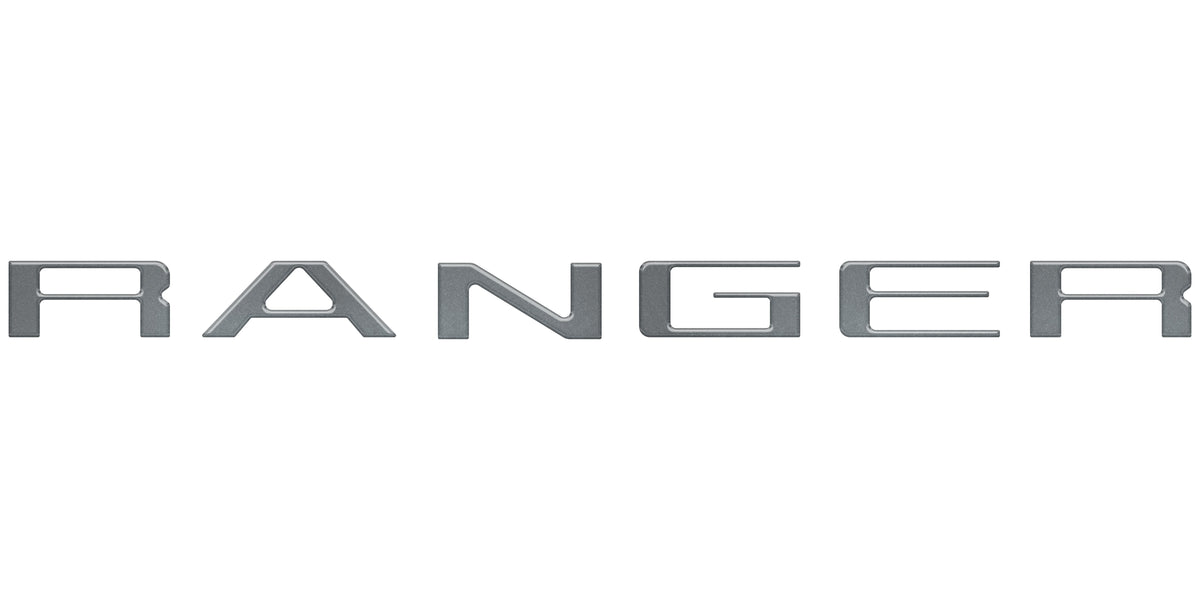 Tailgate Letter Inserts Fits 2019-2023 Ford Ranger