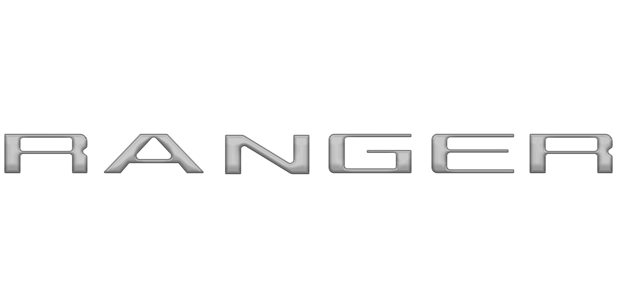 Tailgate Letter Inserts Fits 2019-2023 Ford Ranger