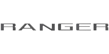 Tailgate Letter Inserts Fits 2024-2027 Ford Ranger