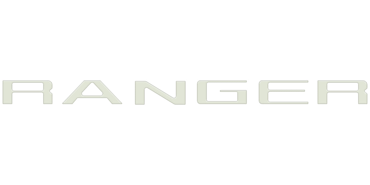 Tailgate Letter Inserts Fits 2024-2027 Ford Ranger