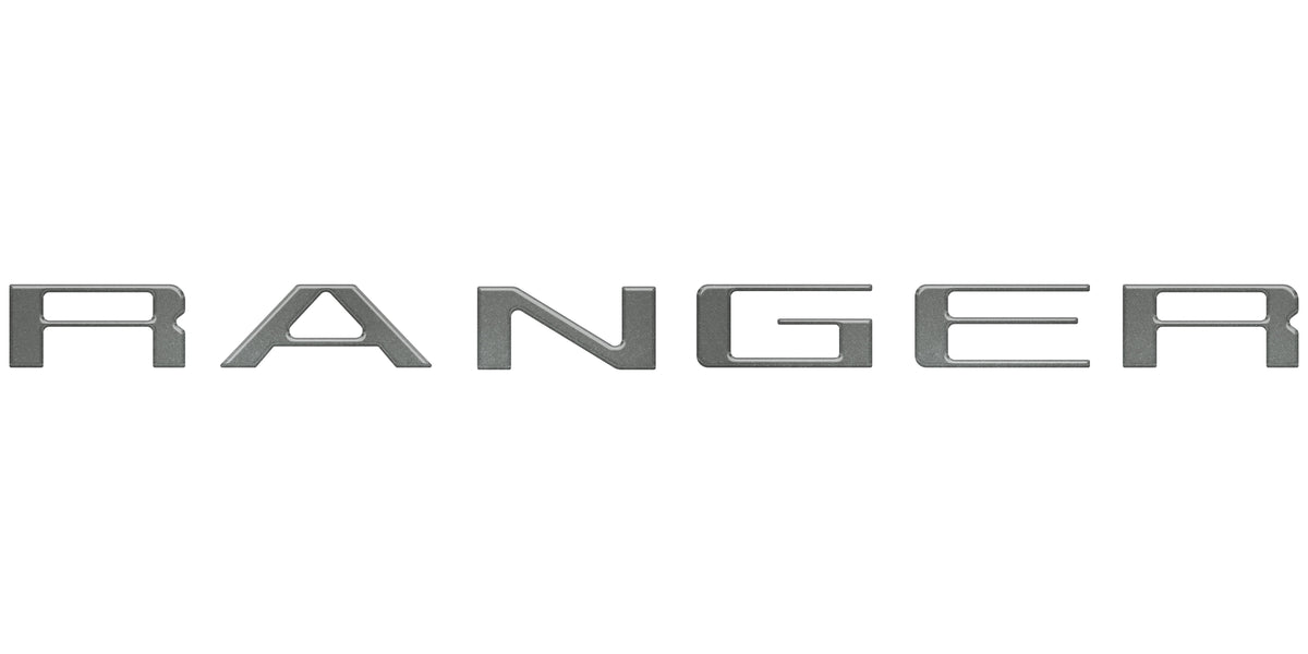 Tailgate Letter Inserts Fits 2019-2023 Ford Ranger