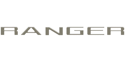 Tailgate Letter Inserts Fits 2024-2027 Ford Ranger