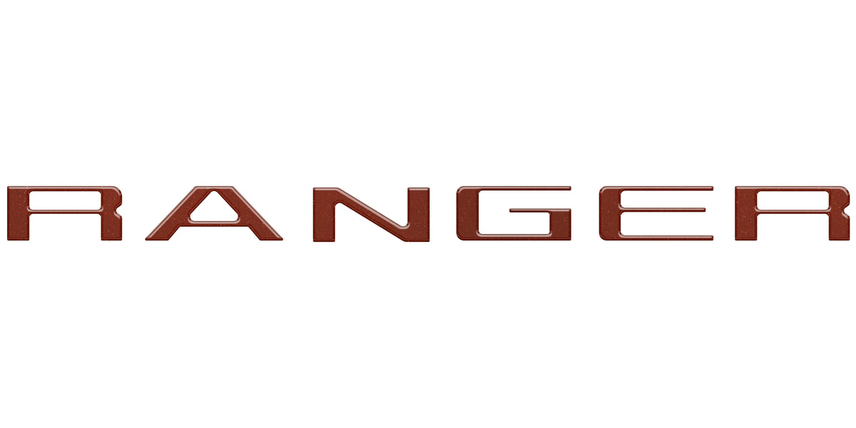 Tailgate Letter Inserts Fits 2019-2023 Ford Ranger