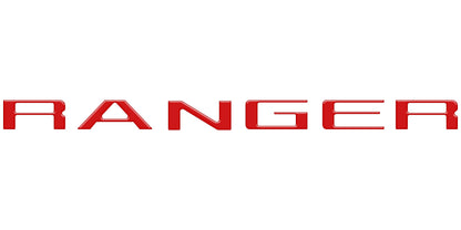 Tailgate Letter Inserts Fits 2019-2023 Ford Ranger