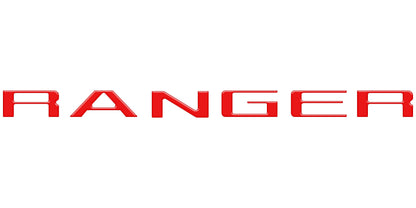 Tailgate Letter Inserts Fits 2019-2023 Ford Ranger