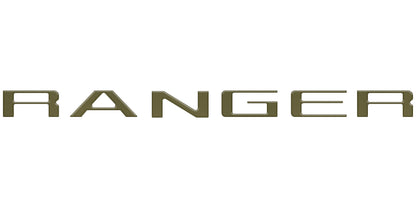 Tailgate Letter Inserts Fits 2024-2027 Ford Ranger