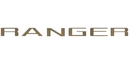 Tailgate Letter Inserts Fits 2024-2027 Ford Ranger