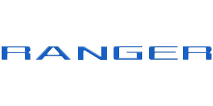Tailgate Letter Inserts Fits 2024-2027 Ford Ranger