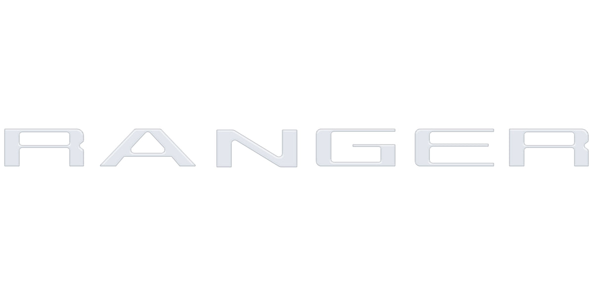Tailgate Letter Inserts Fits 2019-2023 Ford Ranger