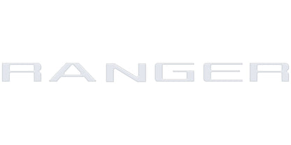 Tailgate Letter Inserts Fits 2019-2023 Ford Ranger
