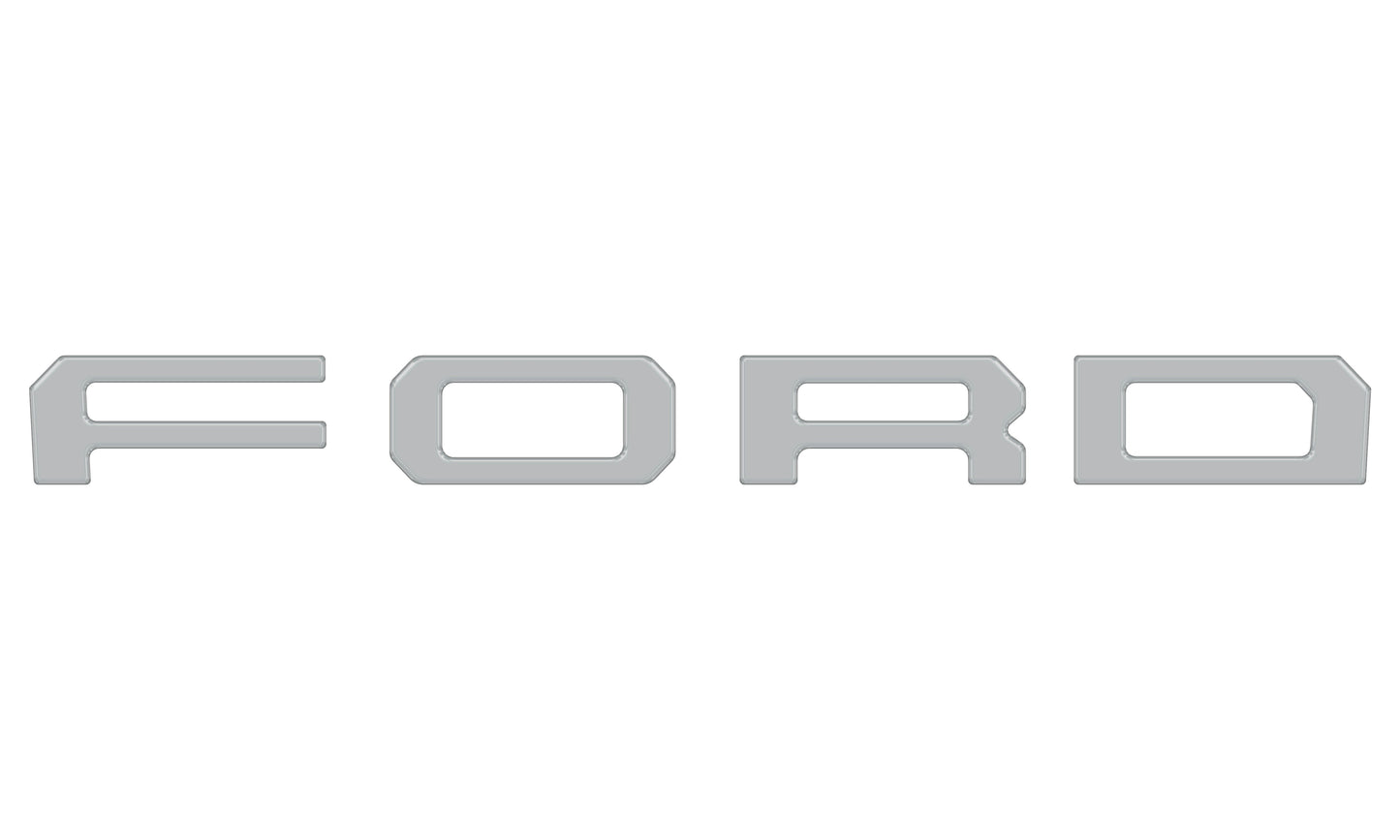 Ford Performance Grille Letter Overlays Fits 2019-2023 Ford Ranger