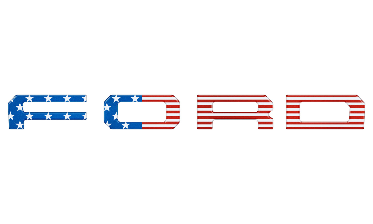 Ford Performance Grille Letter Overlays Fits 2019-2023 Ford Ranger