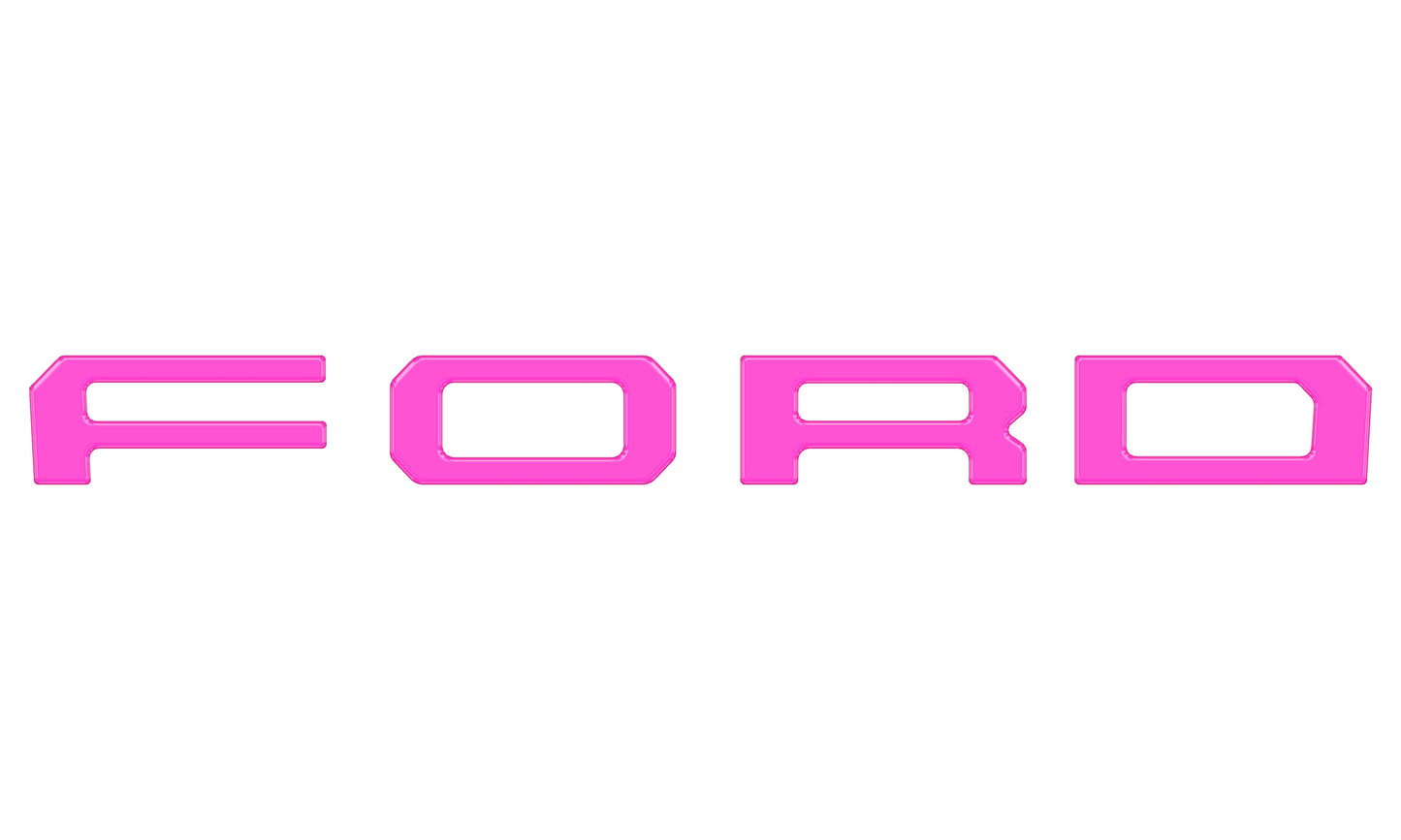 Ford Performance Grille Letter Overlays Fits 2019-2023 Ford Ranger