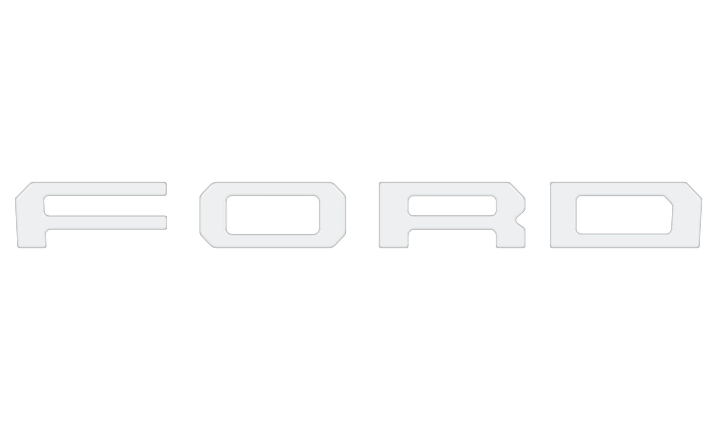 Ford Performance Grille Letter Overlays Fits 2019-2023 Ford Ranger