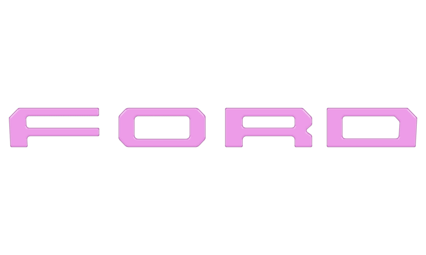 Ford Performance Grille Letter Overlays Fits 2019-2023 Ford Ranger