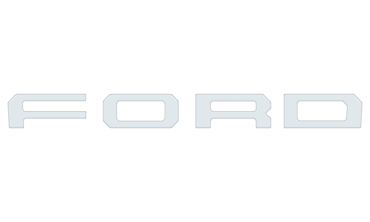 Ford Performance Grille Letter Overlays Fits 2019-2023 Ford Ranger
